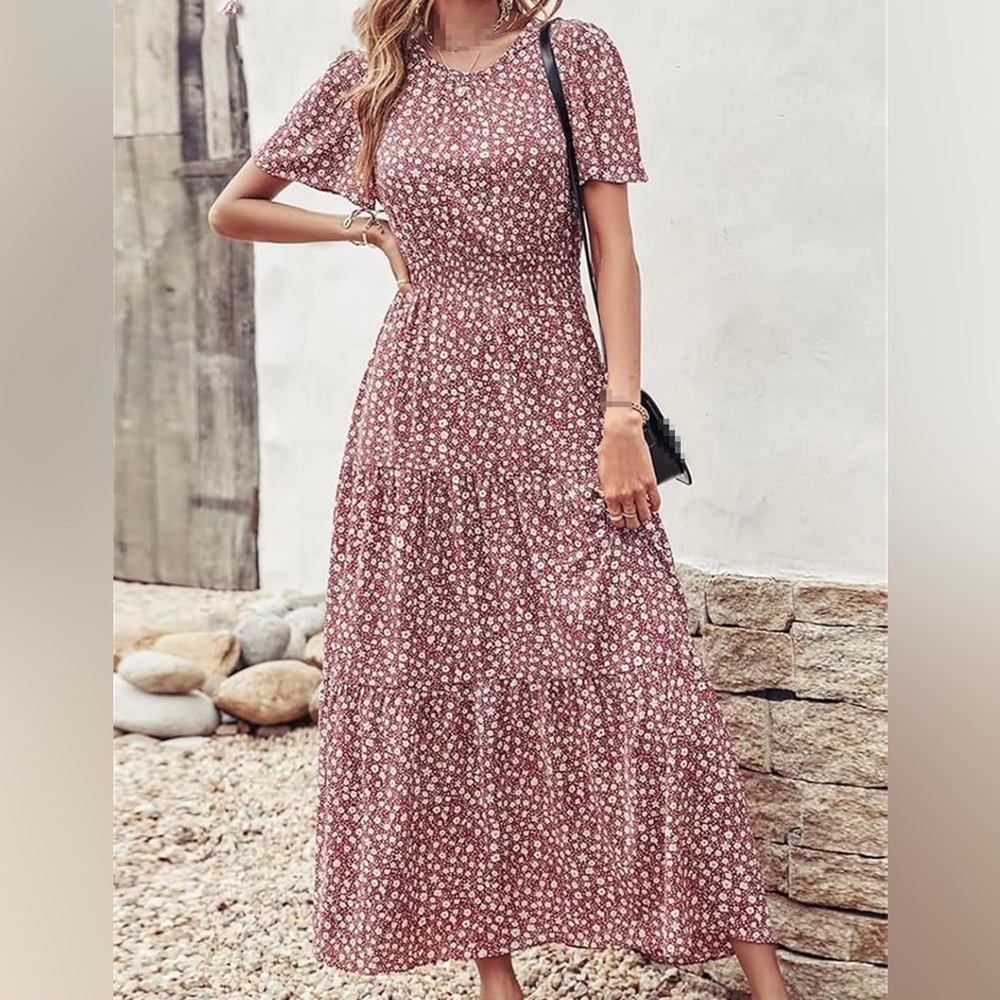 Floral Long Dress